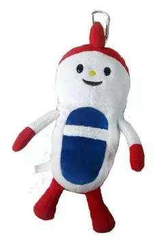 Uwabaki Cook Plush Carabiner Pouch Cook