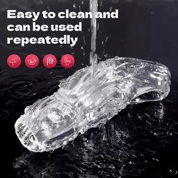 Увеличение головки члена, задержка эякуляции, мужское сопротивление, кольцо для пениса, секс-игрушка для мужчин, удлинитель для пениса для взрослых 18+ E