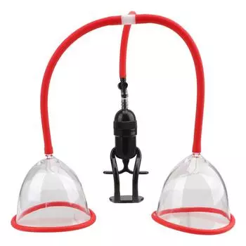 Увеличенная грудь, вакуумная присоска, съемный вакуумный насос для массажа груди, мастурбация, флирт, кульминация, бондаж, игрушки, ручной молокоотсос, стимуляция груди