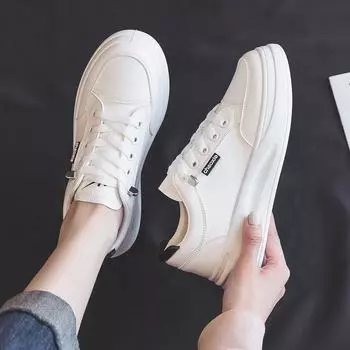 Увеличенные удобные туфли женские модные весенние новые туфли на платформе для студентов женские туфли для скейтбординга уличная обувь для женщин 35 серый