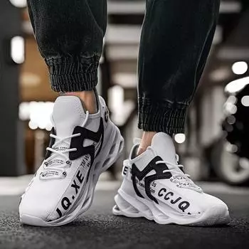 Увеличить Обувь Для Мужчин Повседневная Роскошь Дизайнеры Мужские Лоферы С Большой Подошвой Кроссовки Пружины Не Кожа Повседневная Обувь Теннис 39 чёрный