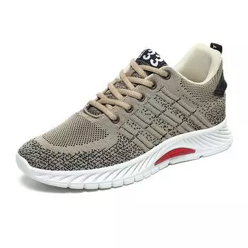Увеличить обувь мужчины в пределах 10 см увеличить 8 см 6 см спортивная повседневная обувь осень сетчатая поверхность все матч модная обувь дезодорация 37 белый