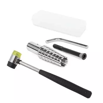 Увеличитель колец, инструмент для определения размера ручки оправки с резиновым молотком, оправка для ювелирных изделий Rathburn, обручальные кольца, расширитель размера