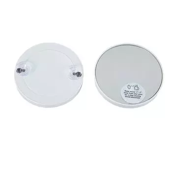 Увеличительное зеркало круглой формы 10/20/30x для удаления пор от прыщей, косметическое зеркало для макияжа, женское зеркало 10X белый