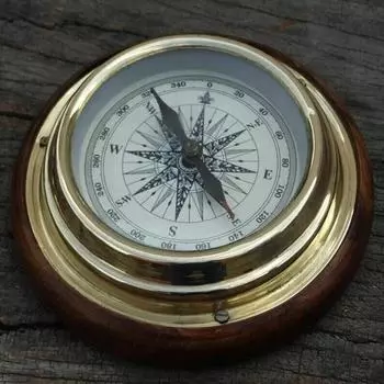 Увеличительный навигационный магнитный компас 15,24 см парусный корабль лодка настольный подарок