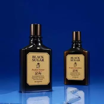 [Увлажнение и освежение] Skinfood Black Sugar Perfect 2X For Men 180мл 2 вида, выберите 1, Корейская косметика Toner 180ml