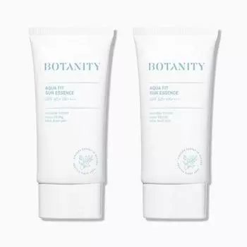 Увлажнение/нулевая липкость/Botanity Aqua Fit Sun Essence SPF50PA+, 50 мл, 2 шт.