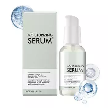 Увлажнение Осветляет и улучшает тон тусклой кожи Увлажняет и увлажняет кожу лица 30 мл