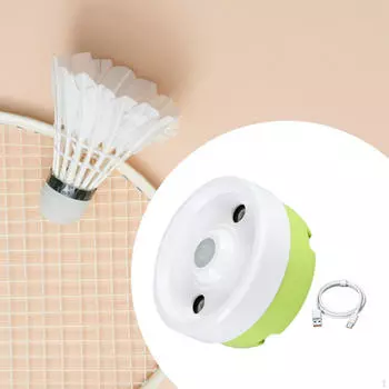 Увлажнитель для бадминтона Практичный чехол для увлажнителя портативной трубки для хранения птичек White Green