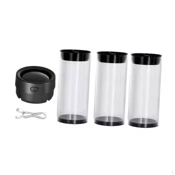 Увлажнитель для бадминтонных мячей с перьевым воланчиком для спортивных игр чёрный