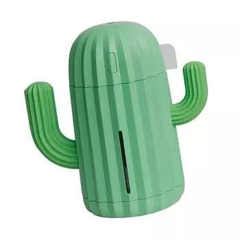 Увлажнитель LED 340 мл Увлажнитель воздуха Таймер Декоративный Воздушный Диффузор для Домашнего Офиса pink-battery