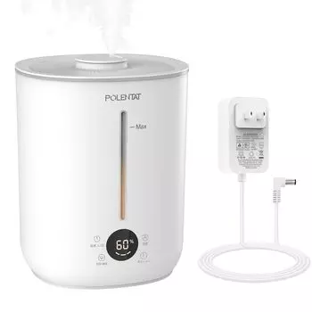 Увлажнитель POLENTAT со встроенным большим запасом воды от абсолютно нет простого до нет автоматического увлажнения ЖК-дисплей татами энергия ночной сон непрерывный