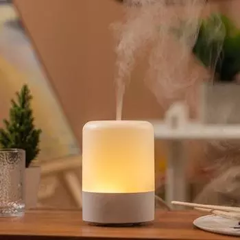 Увлажнитель с RGB-подсветкой, питание от USB, мелкодисперсный туман, большая емкость, тихая спальня, офис, рабочий стол, прикроватная тумбочка, ароматерапия, распыление эфирного масла, диффузор B