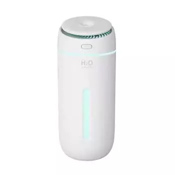 Увлажнитель воздуха ABS с регулируемым дыхательным светом, герметичный, 400 мл, цилиндрический, с кнопочным управлением, диффузор для домашнего офиса type 1