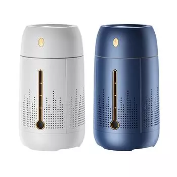 Увлажнитель воздуха безводный с автоматическим отключением, питание от USB, бесшумный, для офиса белый