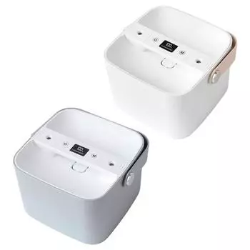 Увлажнитель воздуха большой емкости, настольный распылитель с беспроводным таймером белый