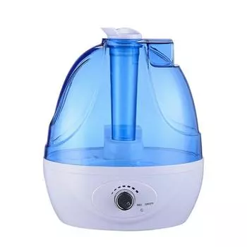 Увлажнитель воздуха Cool Mist 2.5L, тихие ультразвуковые увлажнители для спальни и большой комнаты, регулируемые, вращение на 360°, вилка EU A CHINA