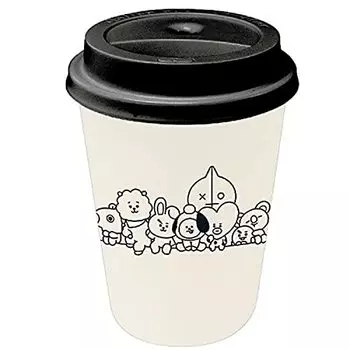Увлажнитель воздуха для кофейных чашек Kamio Japan BT21 Standard LINE FRIENDS [027701]