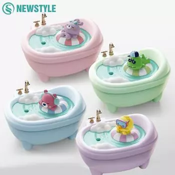 Увлажнитель воздуха для ванной в виде животных, симпатичная модель утки и кролика, цветной ночник RGB, домашний настольный мини-увлажнитель для детей, декоративная игрушка