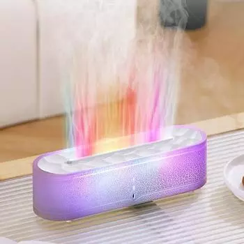 Увлажнитель воздуха Flame Aroma с дистанционным управлением и режимом непрерывного распыления, автоматическим отключением воздуха