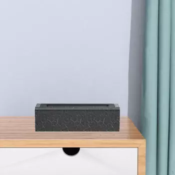 Увлажнитель воздуха Flame Humidifier Air Timer с легким эфирным маслом для рабочего стола Black