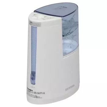 Увлажнитель воздуха Iris Ohyama парового типа Объем увлажнения 100 мл Емкость резервуара 800 мл татами 8 часов непрерывного увлажнения Совместимость с ароматизаторами Компактный