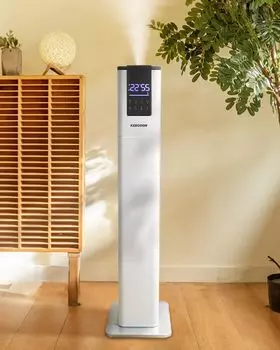 Увлажнитель воздуха KEECOON большой емкости парового типа с подогревом ультразвукового типа 13 л для коммерческого использования Большая высокотемпературная стерилизация