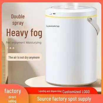 Увлажнитель воздуха Kuajing 3L Dual Spray: Большая емкость, сильный туман, ароматерапевтический аппарат для спальни и рабочего стола Individual aromatherapy