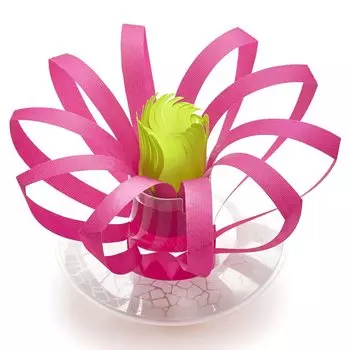 Увлажнитель воздуха Mikuni Misty Flower Pink Eco Humidifier Бумажный увлажнитель воздуха Не требует электричества Энергосберегающий Внутренний антибактериальный Устойчив к плесени