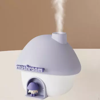 Увлажнитель воздуха Mushroom House, туманообразователь для офиса и спальни, диффузор эфирных масел, бесшумный дом