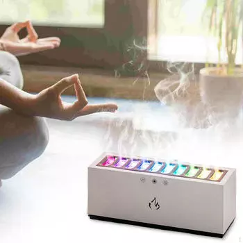 Увлажнитель воздуха настольный RGB Dynamic 900 мл Pickup с цветной ночной подсветкой для гостиной