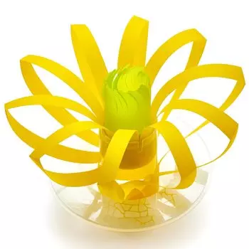 Увлажнитель воздуха Okudake Eco Увлажнитель воздуха Mikuni Увлажнитель воздуха Misty Flower Yellow Paper Не требует электричества Энергосберегающий Внутренний антибактериальный Увлажнитель воздуха