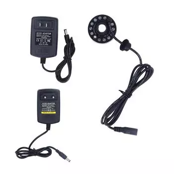 Увлажнитель воздуха Reptile Mister Профессиональный эффективный тихий туманообразователь для рептилий со светодиодной подсветкой US Plug