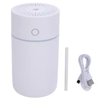 Увлажнитель воздуха с цветной подсветкой, питание от USB, 250 мл, автоматическое отключение, настольный увлажнитель для дома, автомобиля, Offi