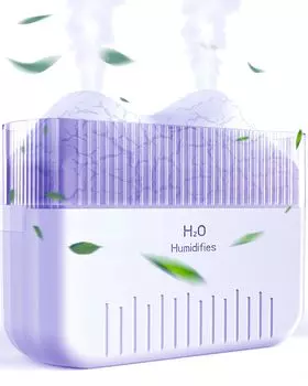Увлажнитель воздуха с питанием от USB, настольный, небольшой, легкий, переносной,