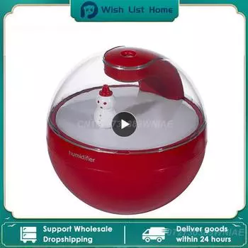 Увлажнитель воздуха в виде шара рождественского эльфа, мини-увлажнитель воздуха, ароматерапевтические увлажнители, диффузоры для домашнего автомобильного увлажнителя со светодиодной лампой
