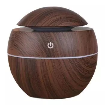 Увлажнитель воздуха Wood Grain Компактный портативный 5 В 2 Вт USB-увлажнитель для спальни, гостиной, офиса, автомобиля