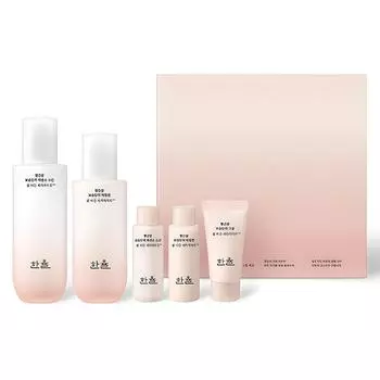 Увлажняющая эмульсия Hanyul Red Rice Elasticizing Essence, набор из 2 предметов