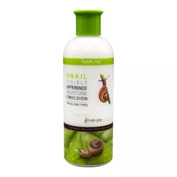 Увлажняющая эмульсия с муцином улитки FarmStay Snail Visible Difference Moisture Emulsion 350мл