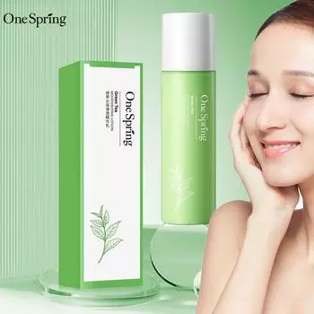 Увлажняющая эссенция с зеленым чаем, питательная, омолаживающая лосьон-эссенция для ухода за лицом 120ml