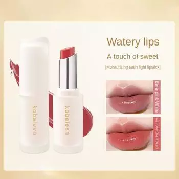 Увлажняющая атласная помада Увлажняющая прозрачная нелипкая псевдовегетарианская отбеливающая губная помада Доступные помады