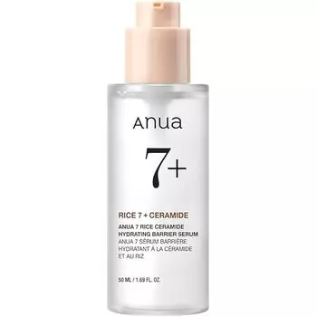 Увлажняющая барьерная сыворотка с церамидами Anua 7 Rice 50 мл