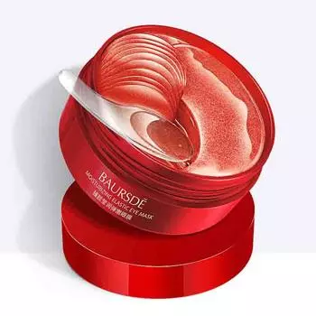 Увлажняющая маска для глаз Удаление темных кругов Мешки для глаз Средства по уходу за глазами красный