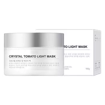 Увлажняющая маска для глубокого очищения, контроля жирности, питания кожи и осветления цвета лица, 100 г One Size белый