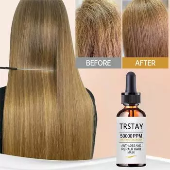 Увлажняющая маска для волос для восполнения влаги, улучшения сухости, мягкости, гладкости, дополнительного питания, восстановления поврежденных волос 5ml