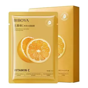 Увлажняющая маска Увлажняющая Осветляющая тон кожи Увлажняющая 25ml*10pcs