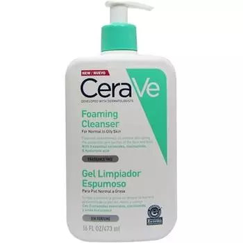 Увлажняющая очищающая пенка Cerave 465 мл, 1 шт.