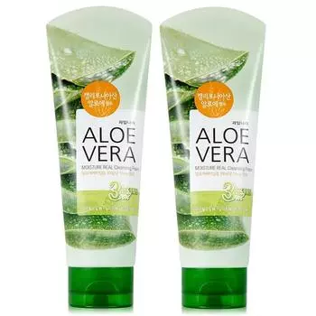 Увлажняющая очищающая пенка Kwailnara Aloe Vera, 2 шт., 150 мл