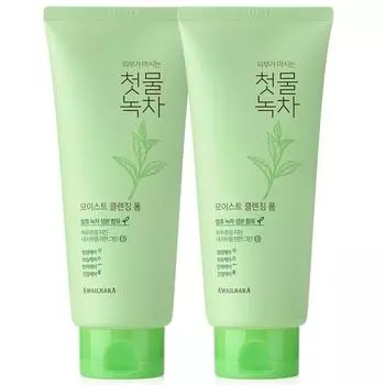 Увлажняющая очищающая пенка Kwailnara First Water Green Tea, 180 г, 2 шт.