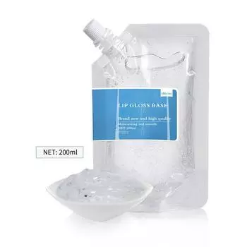 Увлажняющая основа для блеска для губ, основа для макияжа губ, базовая помада для губ, материал для блеска для губ, прозрачный блеск для губ ручной работы, антипригарный блеск для губ, 200 мл